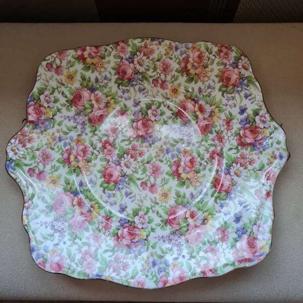 Chintz Plate Etsy UK