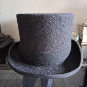 Top Hat , Christys London, 100% Wool, Hand Made 58cm