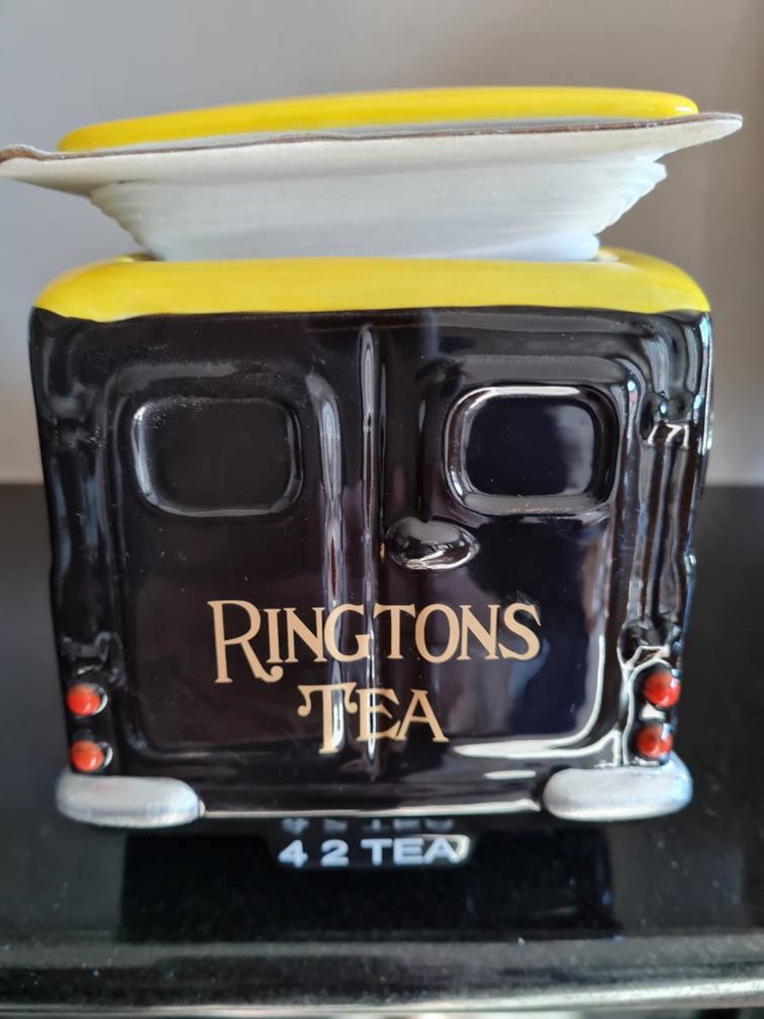 Vintage Wade Ceramic Tea Caddy Rington's Tea Morris Minor Etsy