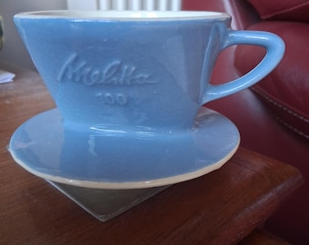 Vintage Melitta 100, Porcelain Coffee Filter, West Germany