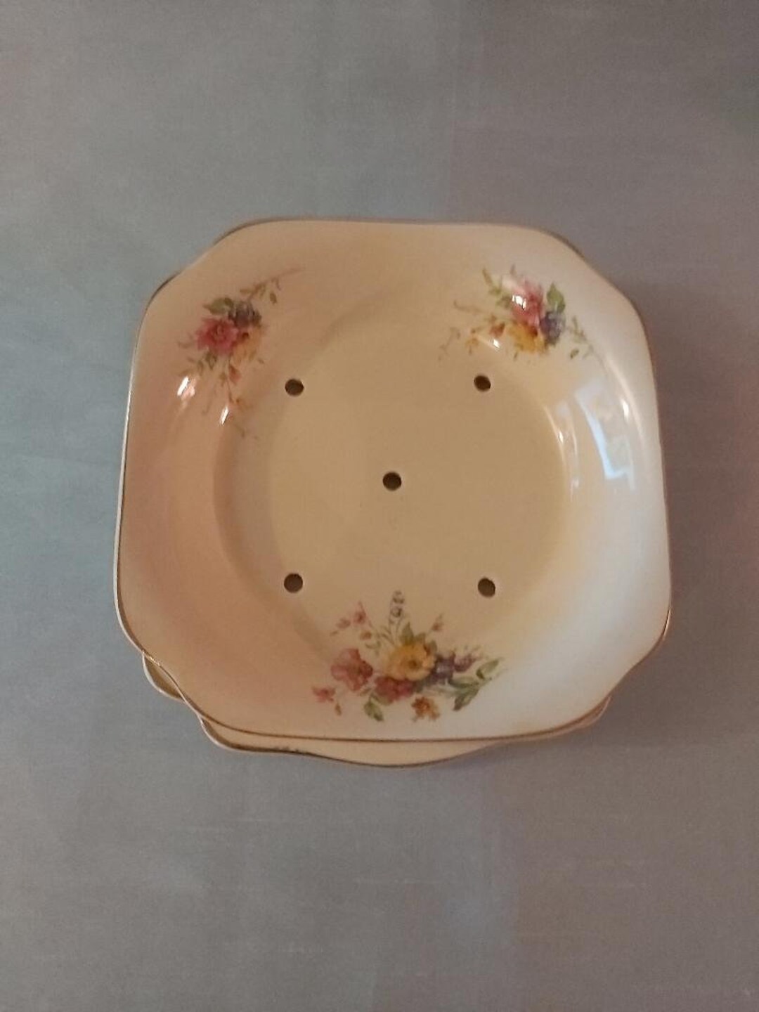 Royal Staffordshire Pottery Honeyglaze Drainer Dish and Etsy
