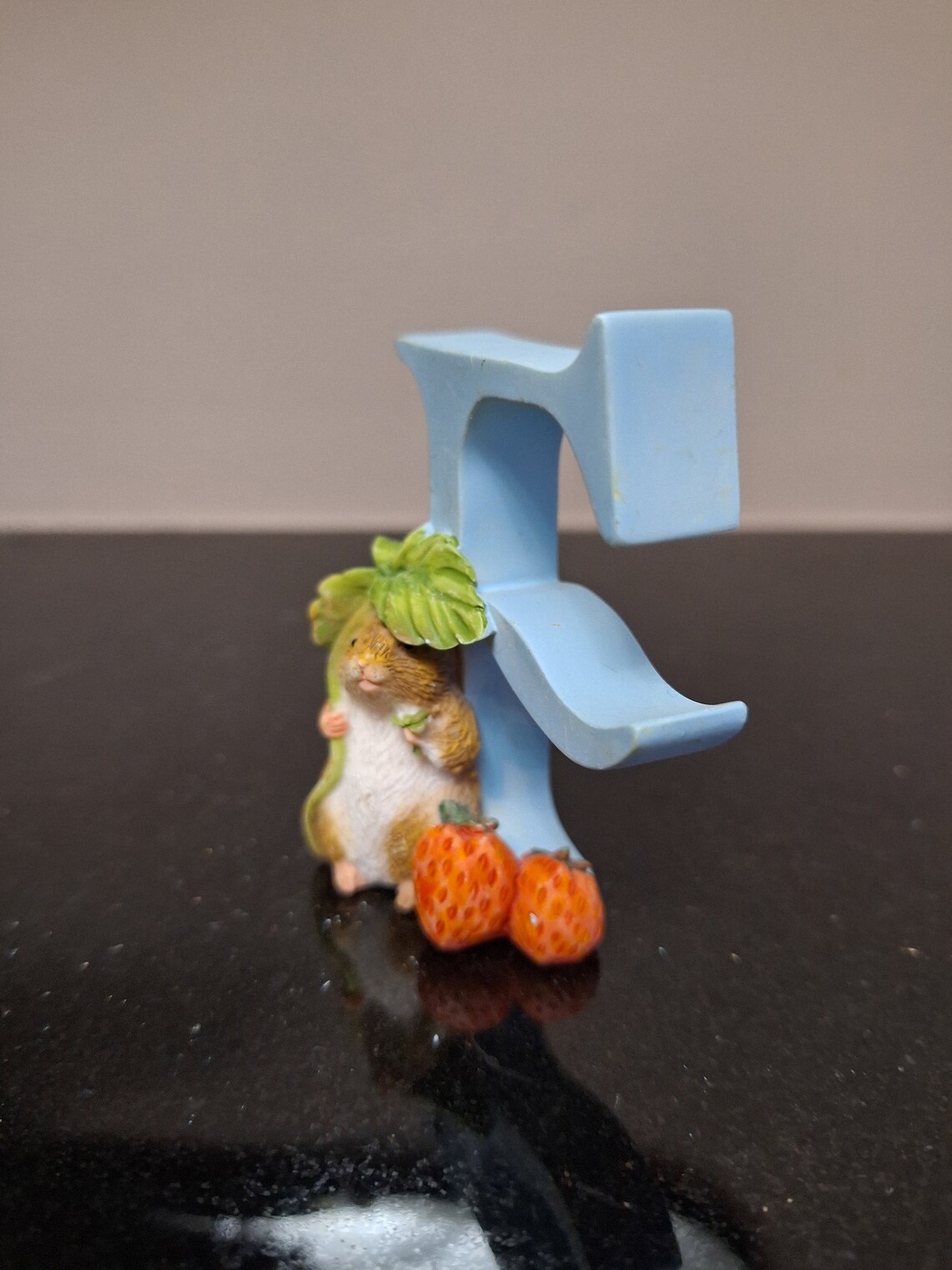 Enesco Peter Rabbit / Timmy Willie Alphabet Figurine Letter 'F' - Etsy