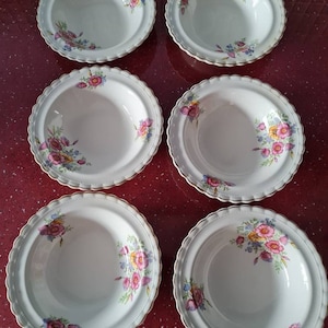 SALE ! Alfred Meakin desert dishes/bowls floral design