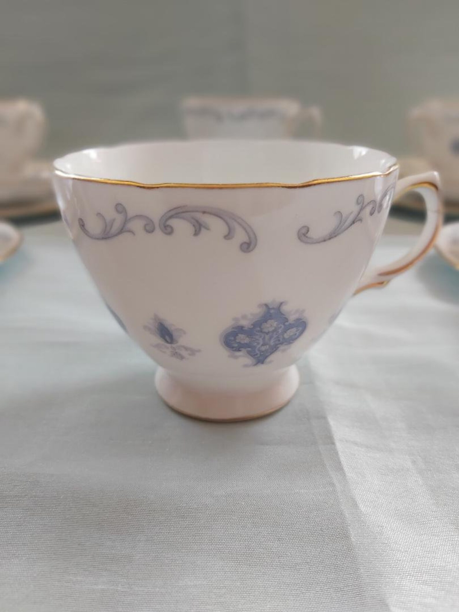 Royal Osborne Bone China tea set for 6 people 18 pieces Etsy