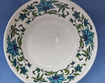 EVE MIDWINTER designed 8.5"BLUE SQUARE PLATE NEW&UNUSED PLEASE SEE BELOW** 