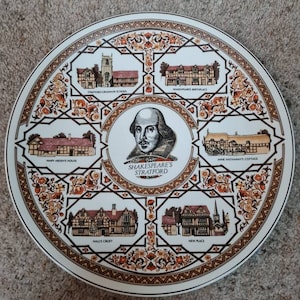 Wedgwood Shakespear Stratford decorative plate