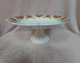 W H Grindley & Co ceramic cake stand