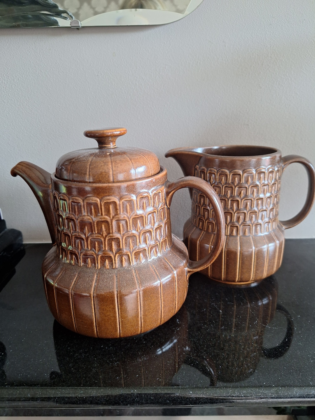 Wedgwood Pennine Oven to Table Teapot and Water Jug Etsy