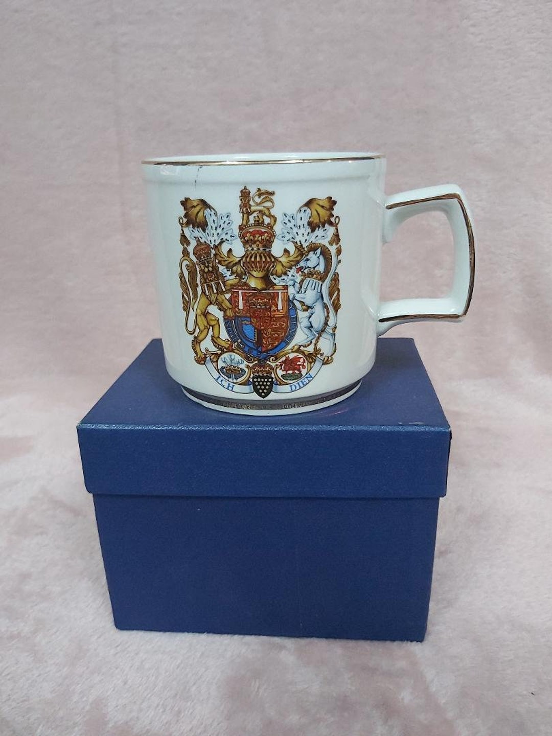 1981 Pride Of Britain Royal Marriage Souvenir Cup Wood