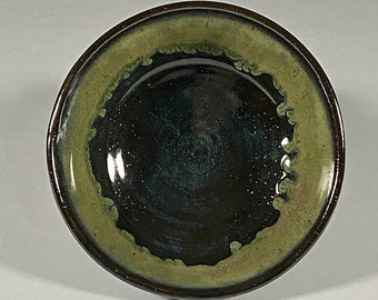Blue and Green Bowl, Handmade Pottery