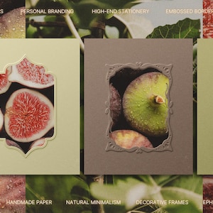 Create refined, minimalist compositions with embossed paper textures. Ideal for product photography, food styling, moodboards, and stationery design — elevate every image with quiet sophistication.