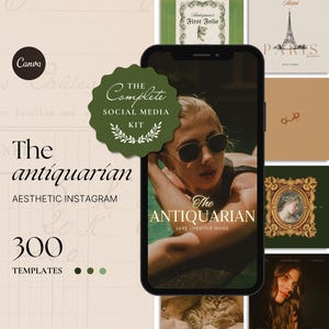 Old Money Aesthetic Instagram Vorlagen, Pferdesport Ästhetik, Wissenschaft, Luxus Branding, Luxe Instagram, Social Media Bundle, Haute Couture