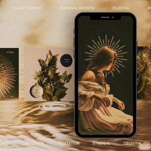 Unleash your creativity with templates that exude spiritual sophistication and moody allure. Perfect for holistic wellness, luxury branding, and fantasy-inspired content.