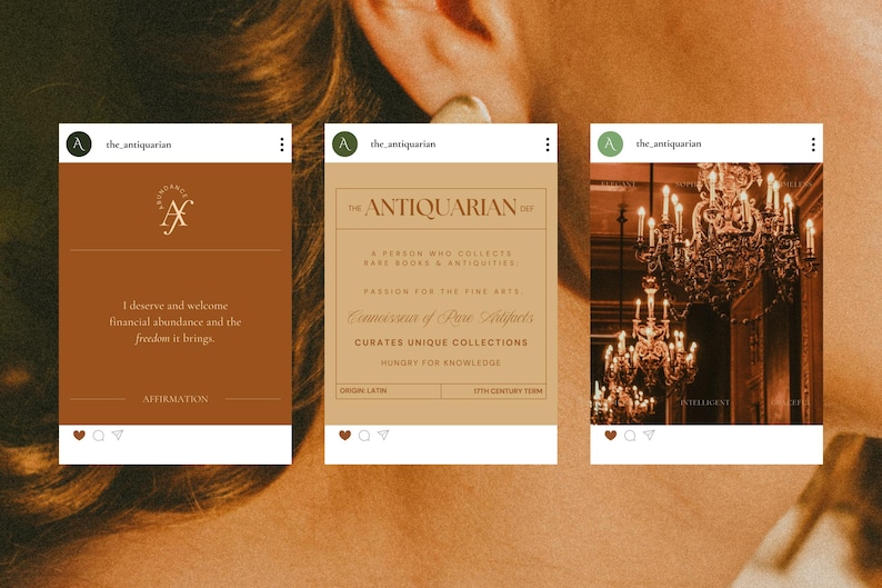 Channel refined elegance with The Antiquarian! This template bundle celebrates old-money luxury and French Cadre Noir equestrian style—perfect for busy content creators who demand both beauty and functionality.