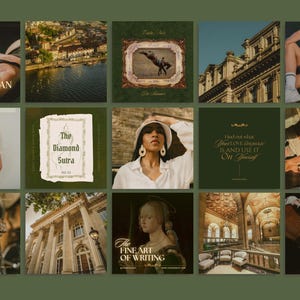 Channel refined elegance with The Antiquarian! This template bundle celebrates old-money luxury and French Cadre Noir equestrian style—perfect for busy content creators who demand both beauty and functionality.