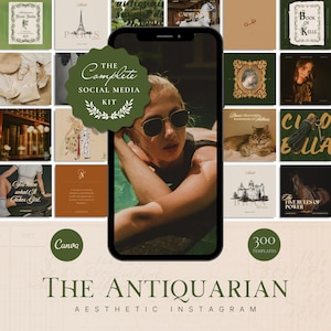 Elevate your social media with The Antiquarian! Featuring 300 Canva templates inspired by old-money luxury and equestrian charm, this collection is perfect for timeless, elegant content that captivates and converts.