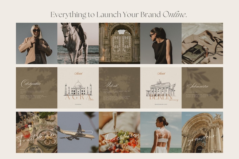Step into sophistication with The Antiquarian. From vintage vibes to equestrian elegance, these 300 stunning Canva templates are fully customizable to match your brand identity or stand out with a classic aesthetic.