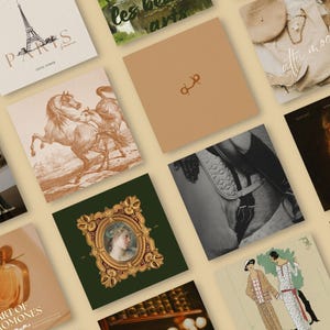Step into sophistication with The Antiquarian. From vintage vibes to equestrian elegance, these 300 stunning Canva templates are fully customizable to match your brand identity or stand out with a classic aesthetic.