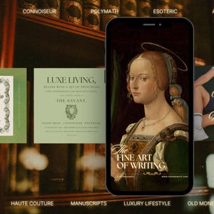 Step into sophistication with The Antiquarian. From vintage vibes to equestrian elegance, these 300 stunning Canva templates are fully customizable to match your brand identity or stand out with a classic aesthetic.