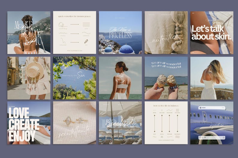 Transform your social media into a visual retreat with The Antiquarian! This bundle blends the elegance of French equestrian culture and the charm of vintage design into 300 stunning Canva templates.
