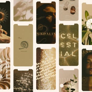 Dive into moody magic with this template bundle! 200 designs blend mystical vibes and antique gold to create spellbinding content for your brand.