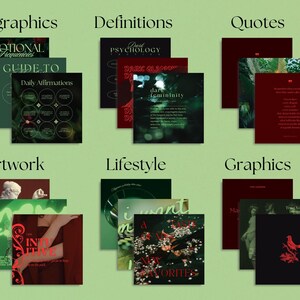 Captivate your audience with gothic, femme fatale-inspired templates that resonate with divine femininity.