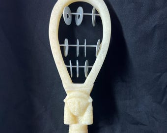 Rare Sacred Sistrum of Goddess Hathor Magical Ancient Egyptian Musical for Rituals and Spirituality Musical Instrument Replica Made in Egypt