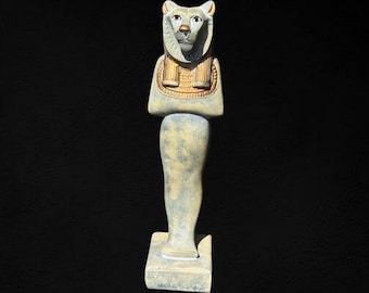 エジプト製、古代エジプトの獅子の女神セクメト像 - Etsy 日本