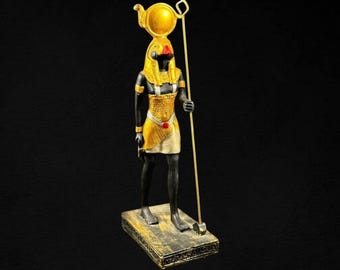 銅製のラー像 - 古代エジプトの太陽神ラー - エジプト製 - Etsy 日本