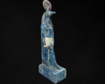 Handcrafted Thoth Statue: Egyptian God of Wisdom Home Decor