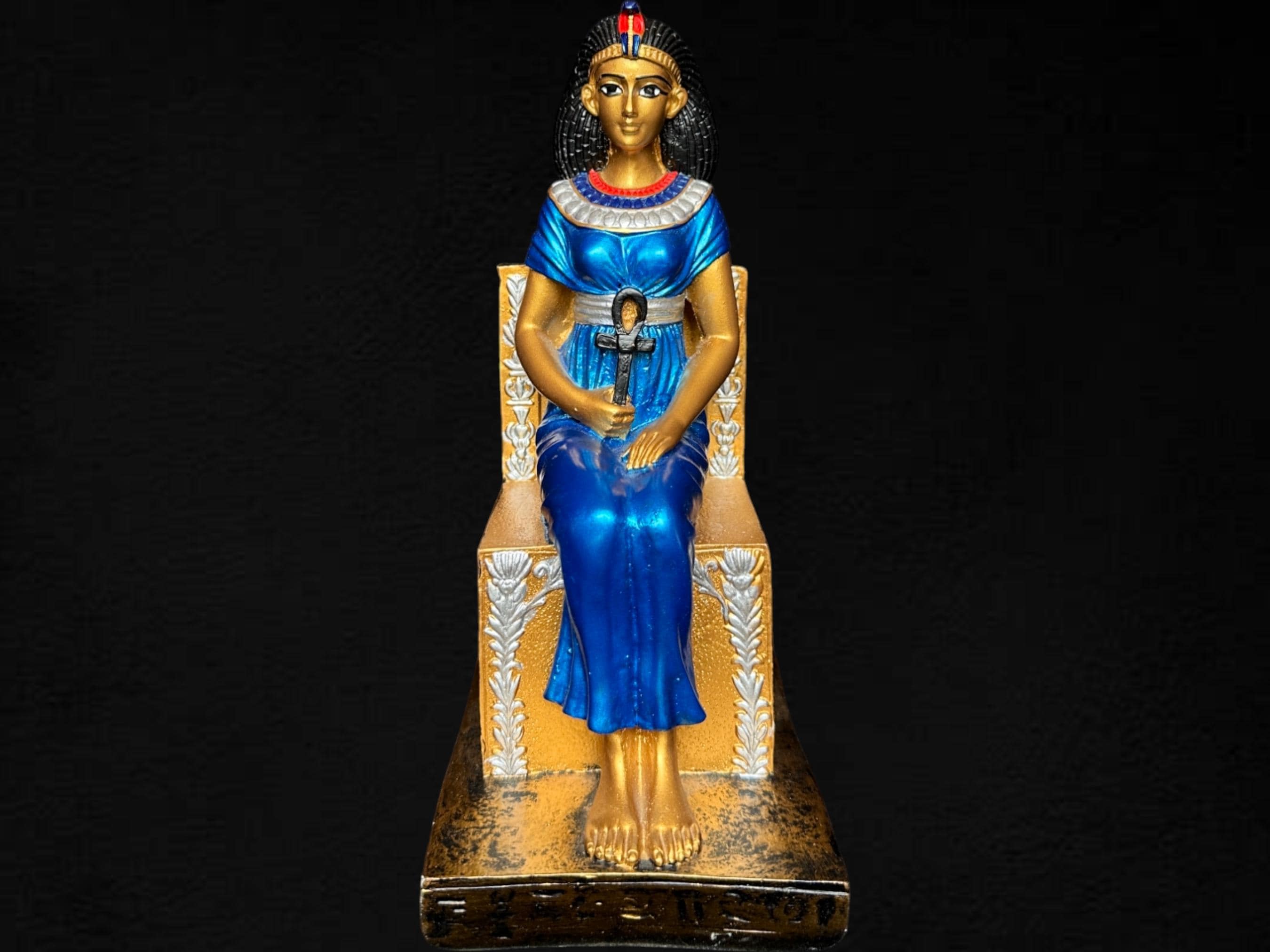 クレオパトラ女王像：エジプトの室内装飾用置物 - Etsy 日本