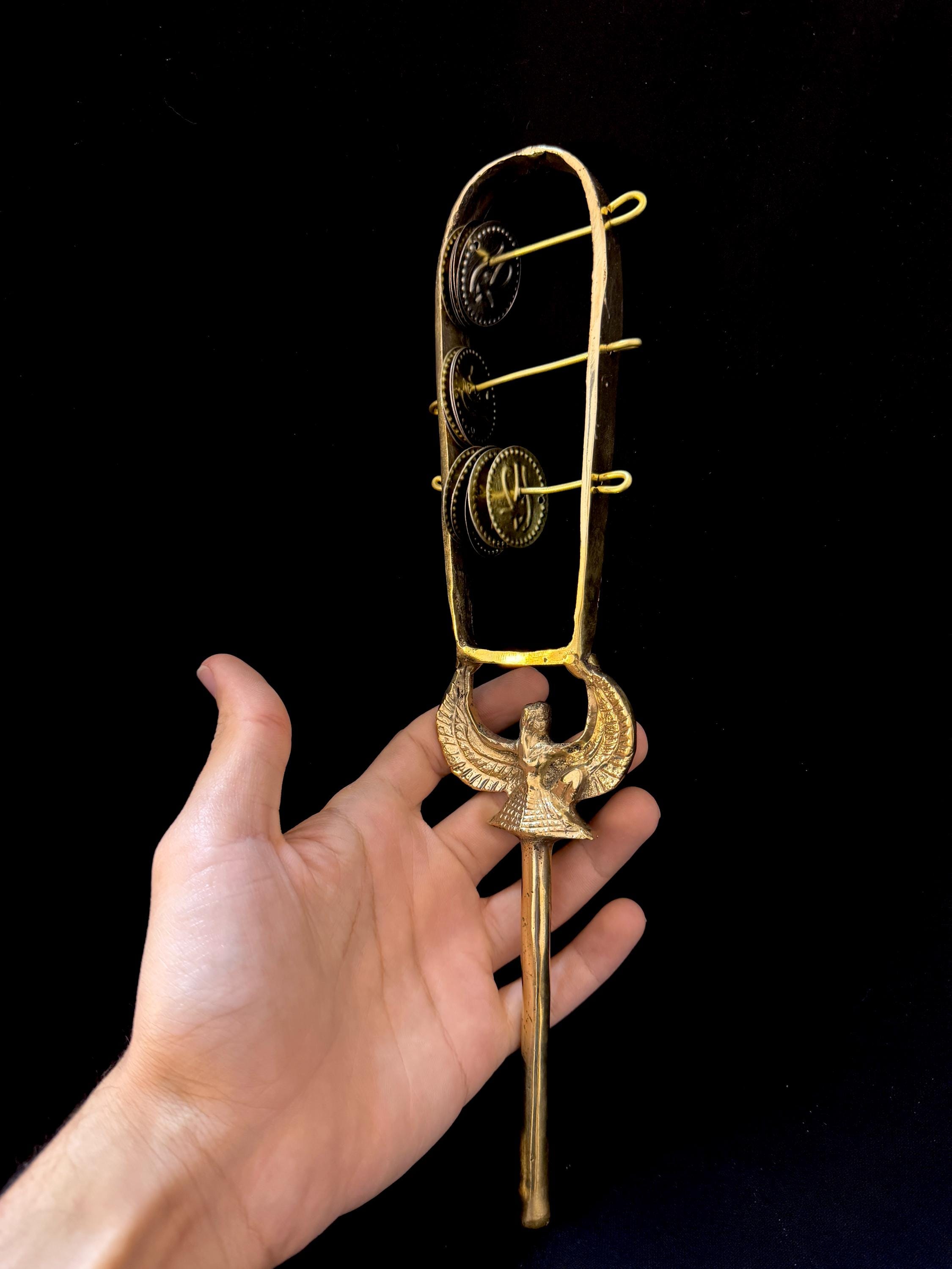 Rare Sistrum of Goddess Isis Musical Instrument Great Sound Amazing ...