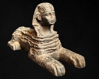 Museum-style Egyptian Sphinx replica statue Sphinx Heavy Sphinx of Giza Egyptian Sphinx Sculpture Unique Great Sphinx figurine Made in Egypt