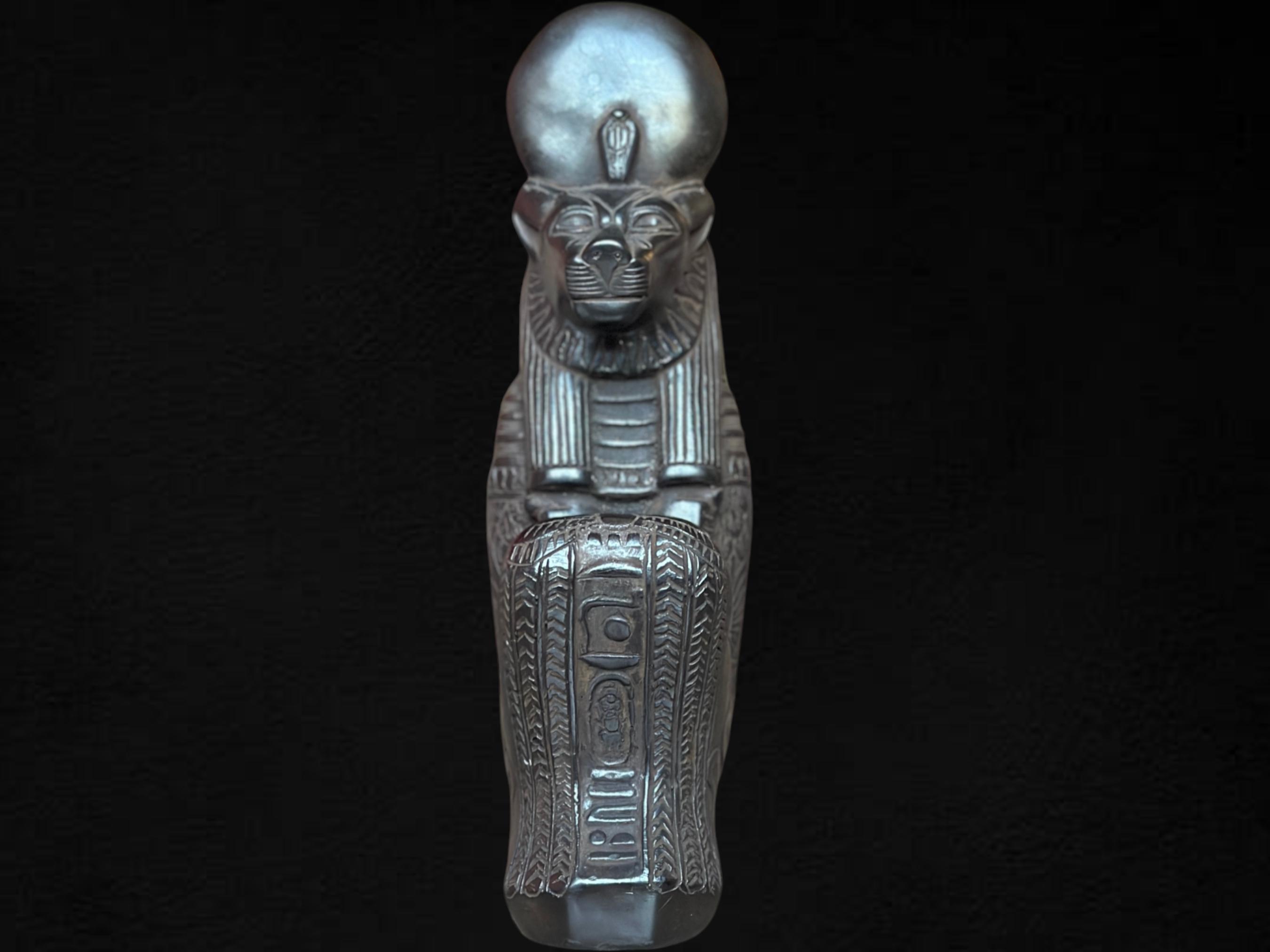 Sekhmet Lioness Goddess of War and Healing Seated Statue Ancient ...