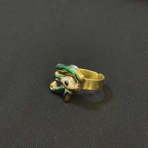 Rare Eye of Horus Ring Handcrafted Egyptian Ring Unisex Ring Pharaonic Ring Handmade Ring Ancient Egyptian Symbolism Made In Egypt