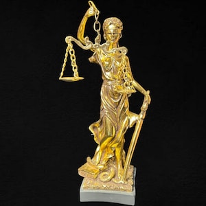 Unique Art Statue Lady Themis Goddess Of Justice Greek Mythology best home decor vintage gift decorative sculpture Handmade Made in Egypt