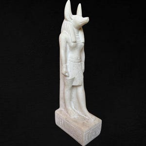 Egyptian Anubis Statue: Spiritual Home Decor, God of Afterlife