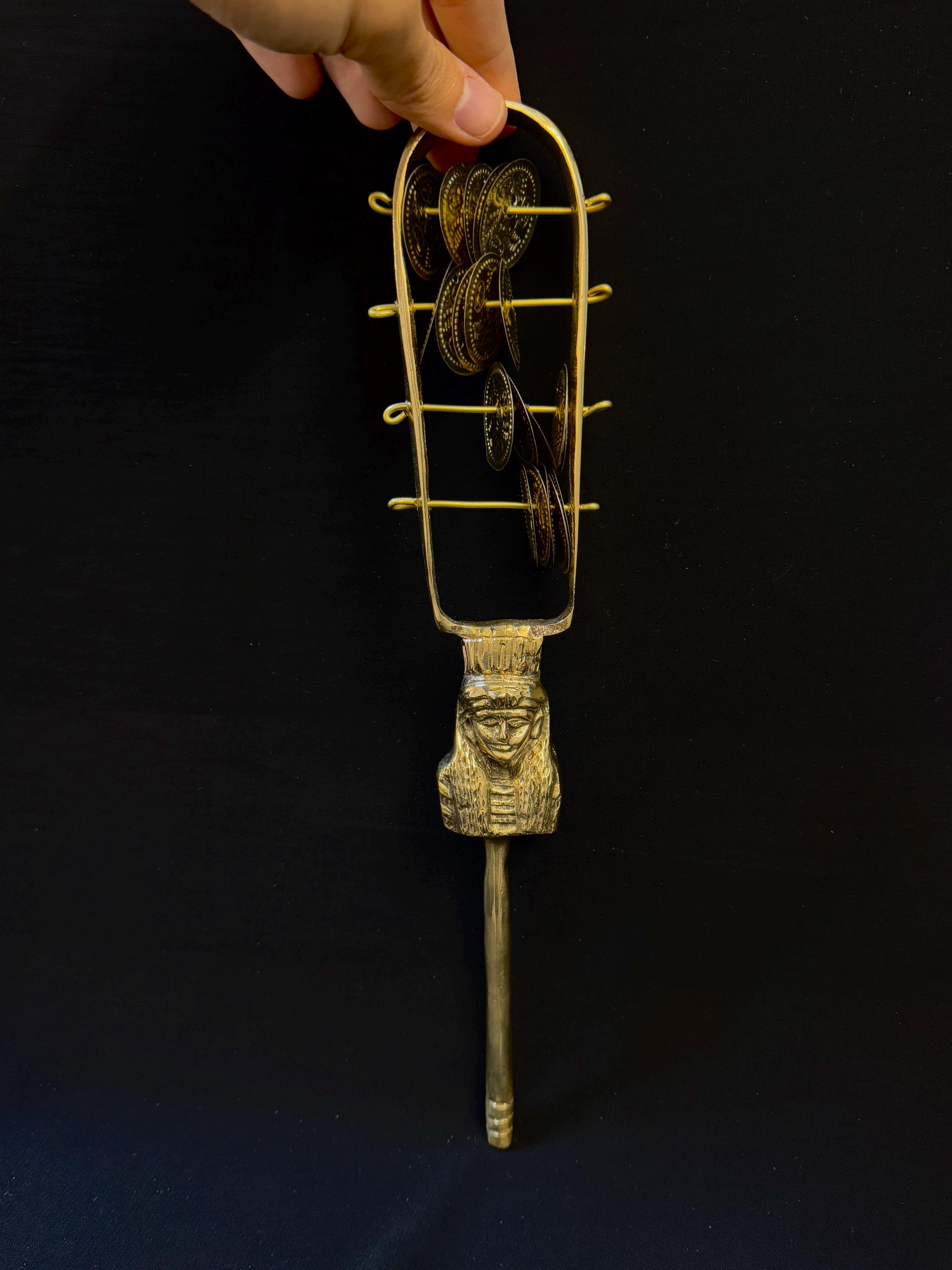 Musical Instruments Sared Rare Sistrum of Hathor Systrom A Sacred Tool of Activation Ceremonies ...