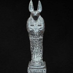 Egyptian Anubis Statue: God of Afterlife Sculpture