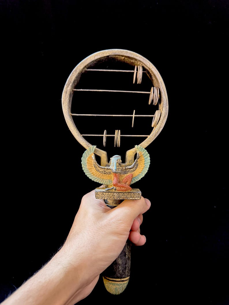 Sistrum of Goddess Isis Musical Instrument Great Sound Amazing ...
