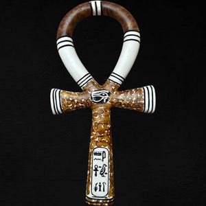 Handcrafted Egyptian Ankh: Key of Life, Eternal Protection