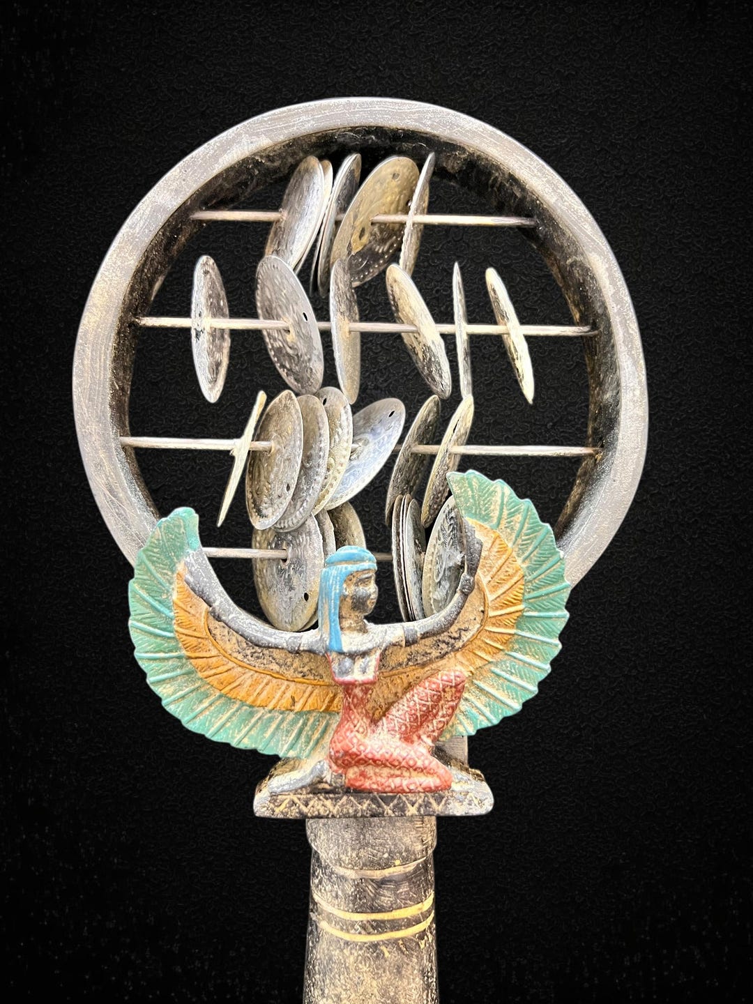 Unique Sistrum of Goddess Isis Musical Instrument Great Sound Amazing ...