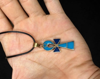 Unique Ankh Necklace Key of Life Pendant Egyptian Gift Ancient Egyptian Pendant Gift Necklace Handmade Gift Rare Pendant Made In Egypt