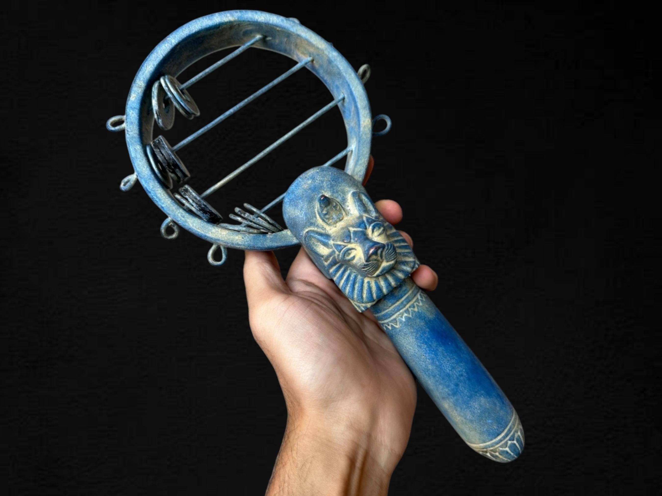 Sistrum of Goddess Sekhmet Musical Instrument Great Sound Amazing ...