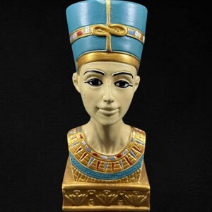 Ancient Egyptian Statue of Nefertiti Queen of Ancient Egypt Nefertiti bust Nefertiti mask statuette Nefertiti sculpture Made In Egypt