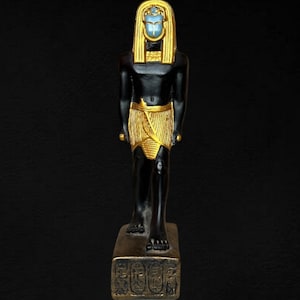 Unique statue of Egyptian God Khepri Scarab Sun God Egyptian Scarab Amulet Scarab Beetle Scarab Beads sculpture Handmade Made In Egypt