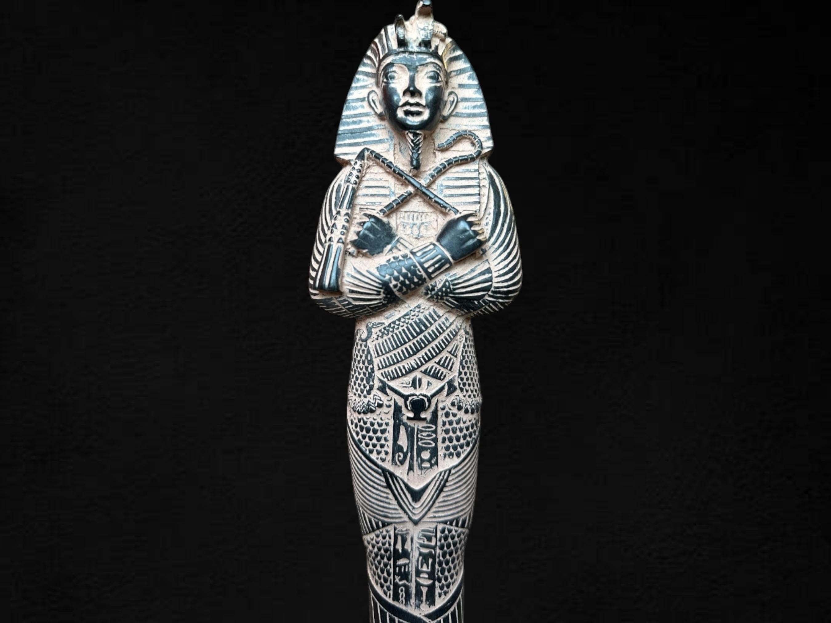 古代エジプト ツタンカーメン像 オブジェ ツタンカーメン王の像：古代エジプトのツタンカーメン像 - Etsy 日本