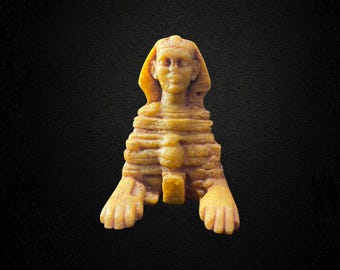 エジプトのスフィンクス像。黄金のスフィンクス像。エジプト製 - Etsy 日本