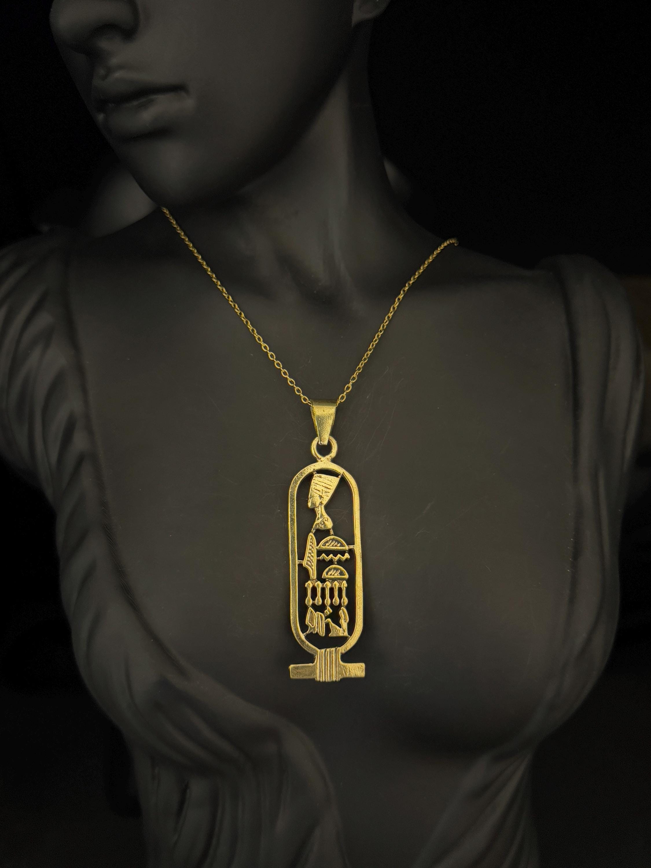 Ciondolo E Collana Hip Hop Egiziano Maat | Nuovo Con Etichette | Gioiello Uomo Donna