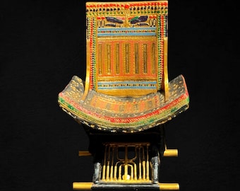 ツタンカーメン王室チェアセット ミニファラオの玉座 エジプト装飾